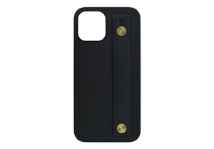 iPhone 12 シリーズ  | Air Jacket™ Leather Band (Black)