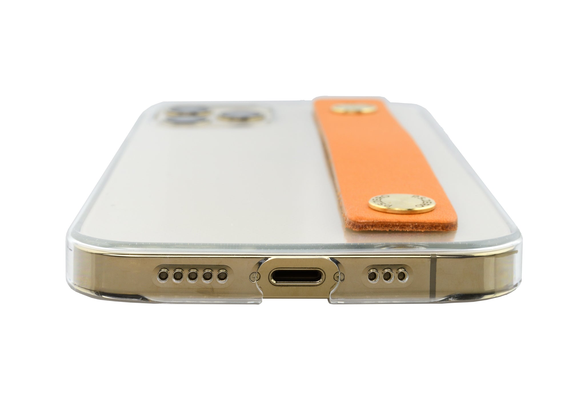 iPhone 12 シリーズ  | Air Jacket™ Leather Band (Clear)