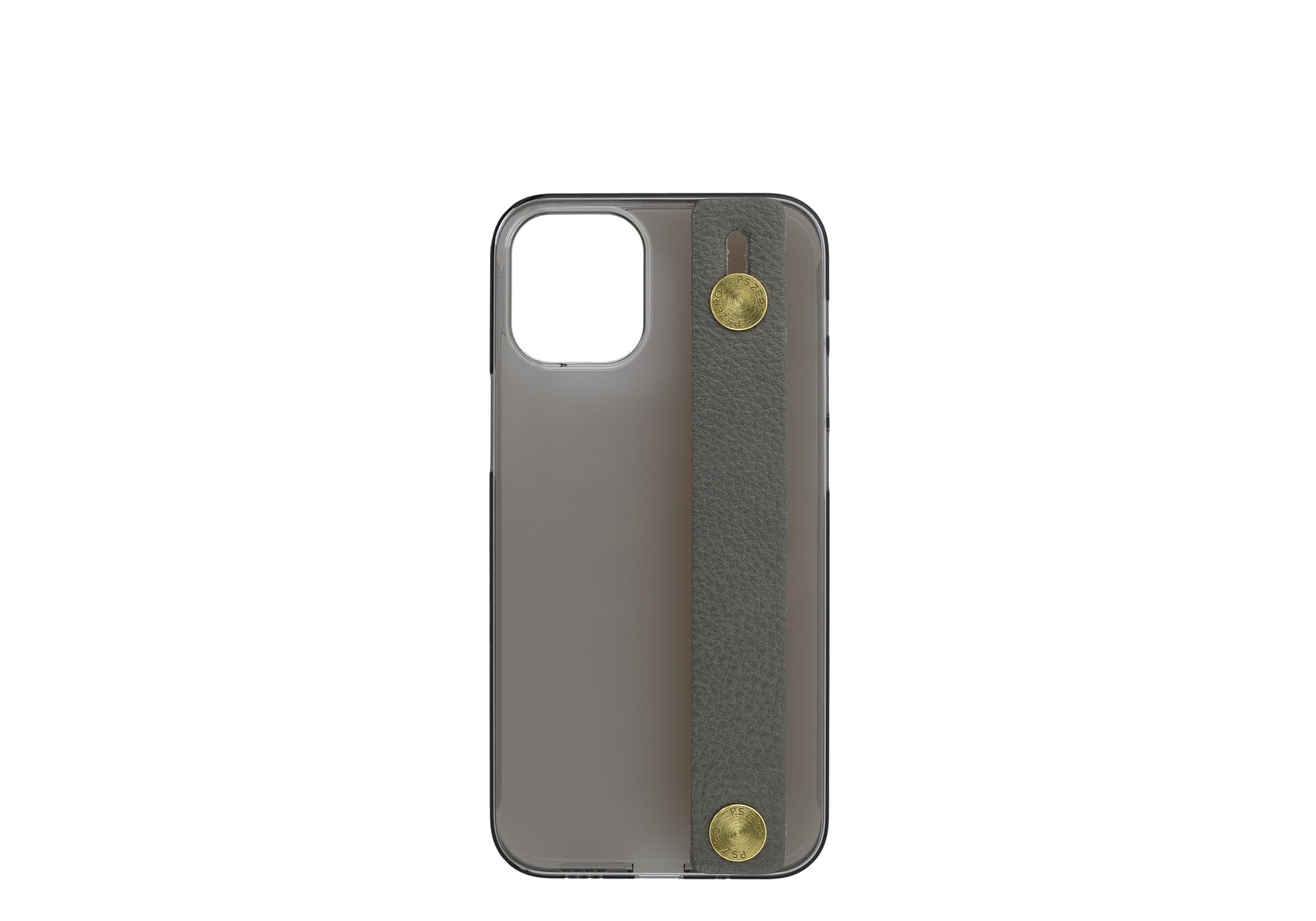 iPhone 12 シリーズ  | AirJacket™ Leather Band (Clear Black)