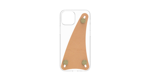 iPhone 13 シリーズ | Air Jacket™ Leather Band B (Clear)