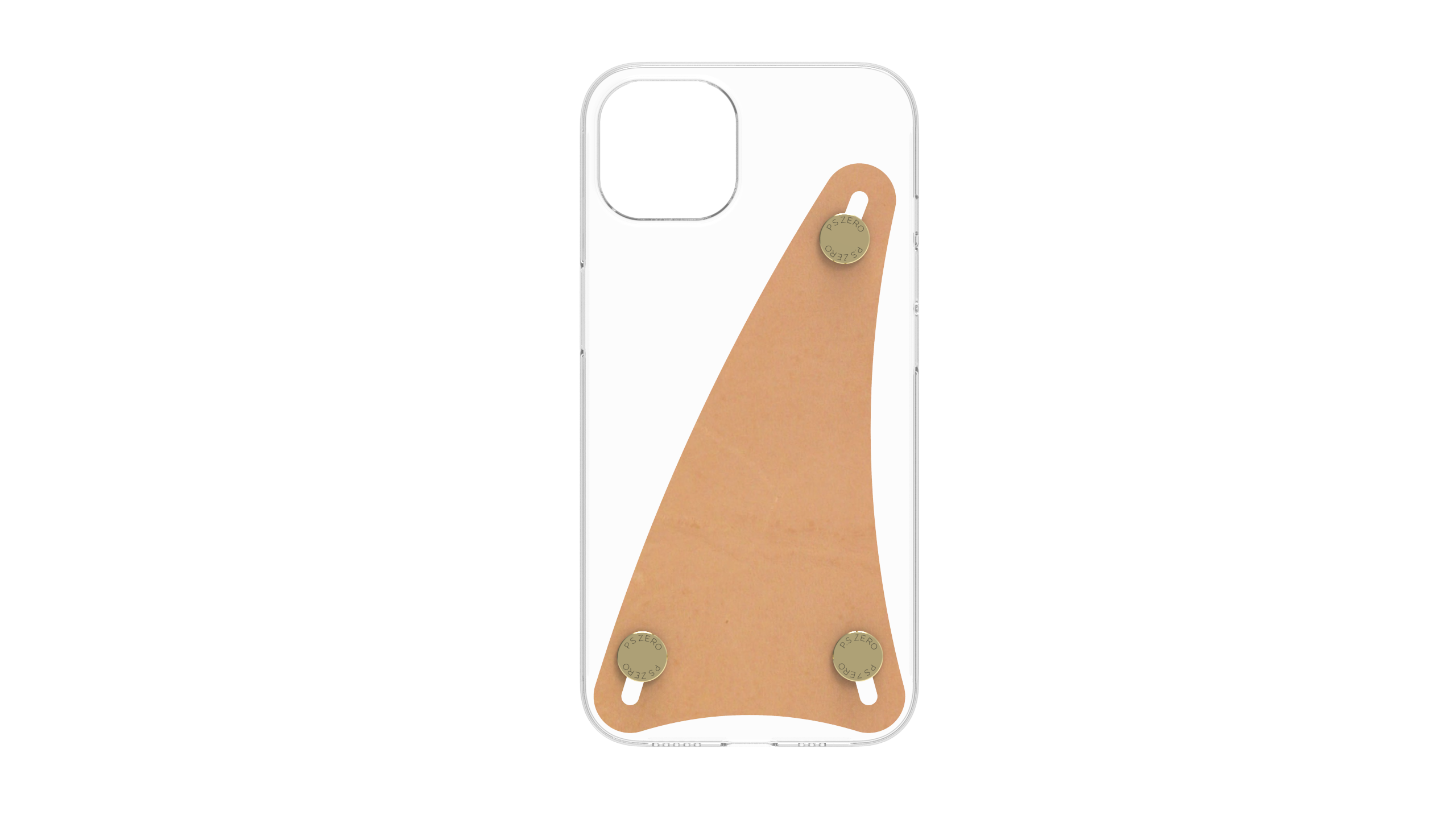 iPhone 13 シリーズ | Air Jacket™ Leather Band B (Clear)
