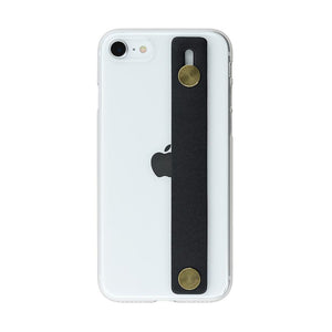 iPhone SE, 11 シリーズ｜Air Jacket™ Leather Band (Clear)